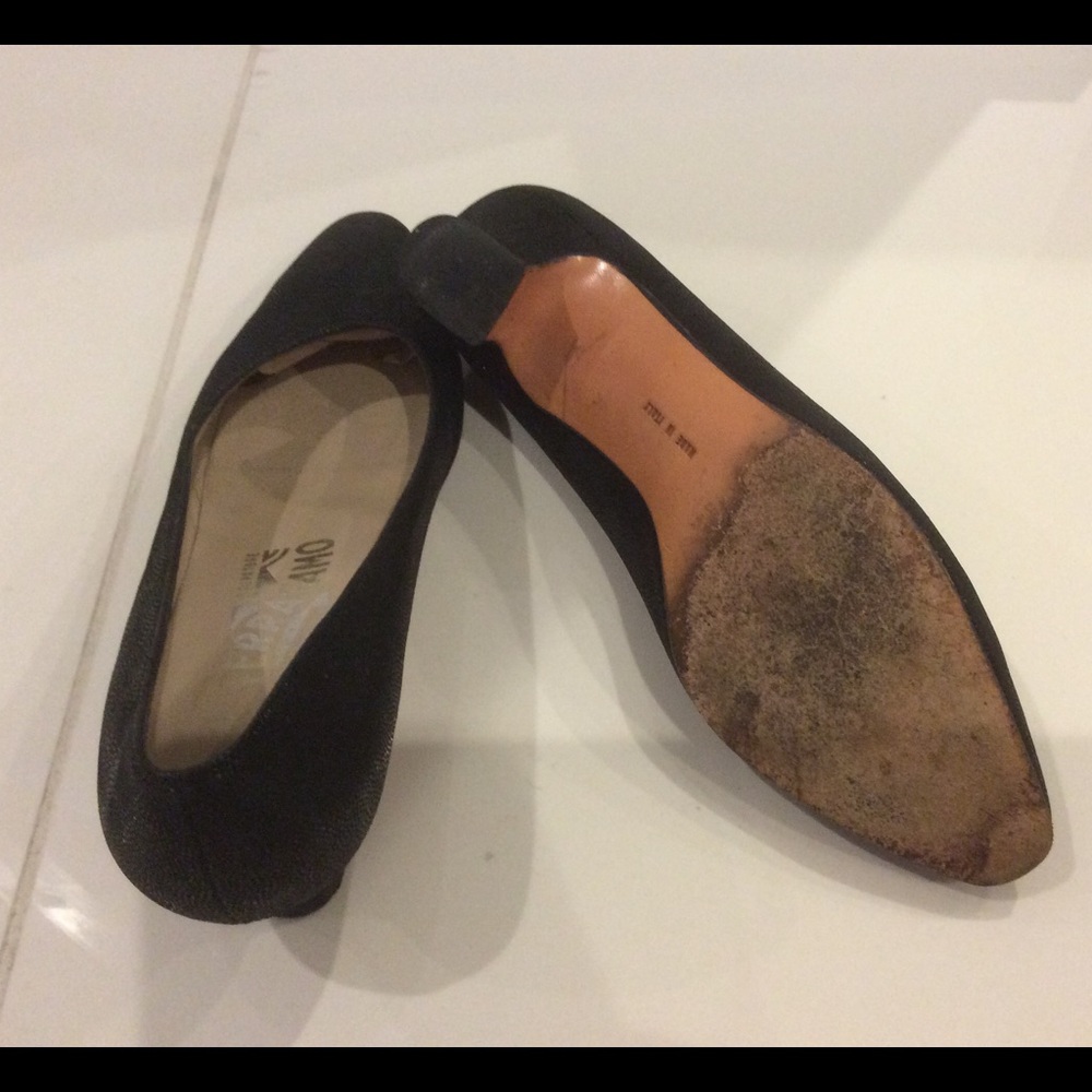 Salvatore Ferragamo Black Heels - Picture 3 of 4